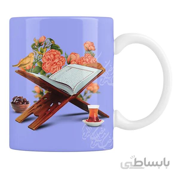 لیوان سرامیکی ماه رمضان