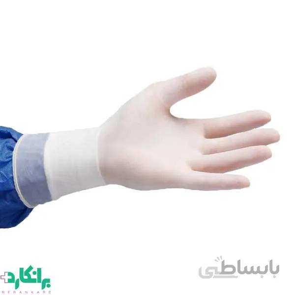 دستکش استریل جراحی کم پودر سرجی کر