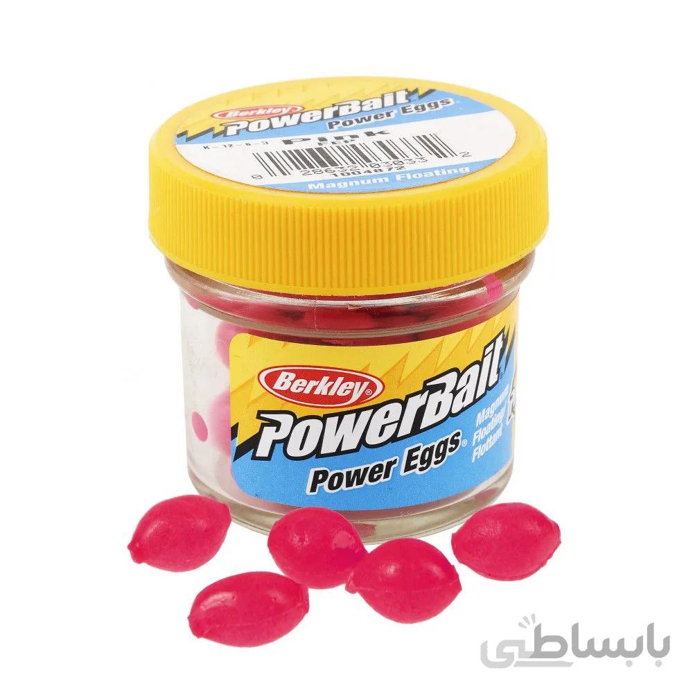 خمیر برکلی توپی صورتی پاور اگز قزل الا Berkley Powerbait Sparkle Dough Eggs Pink