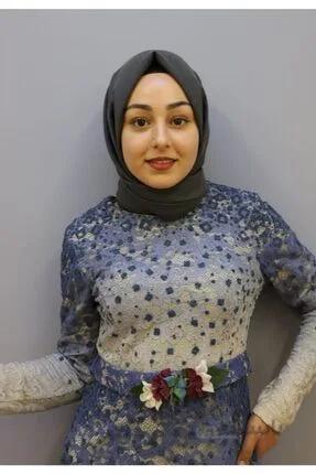 خرید لباس مجلسی اسلامی زنانه زمستانی برند eflin سرمه ای ty173966491
