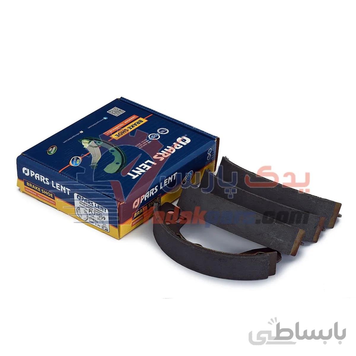 لنت عقب تیبا/ساینا/کوییک/ریو برند پارس ا PARS LENT Brake Pads Rear PL 71059 TIBA & RIO & KIA IRAN