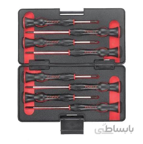 جعبه پیچ گوشتی ساعتی سوراخ دار 8 عددی فورس – FORCE مدل 2088T