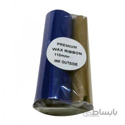 ریبون پرینتر لیبل زن NP مدل Wax 110mm x 75m ا NP Wax 110mm x 75m Label Printer Ribbon