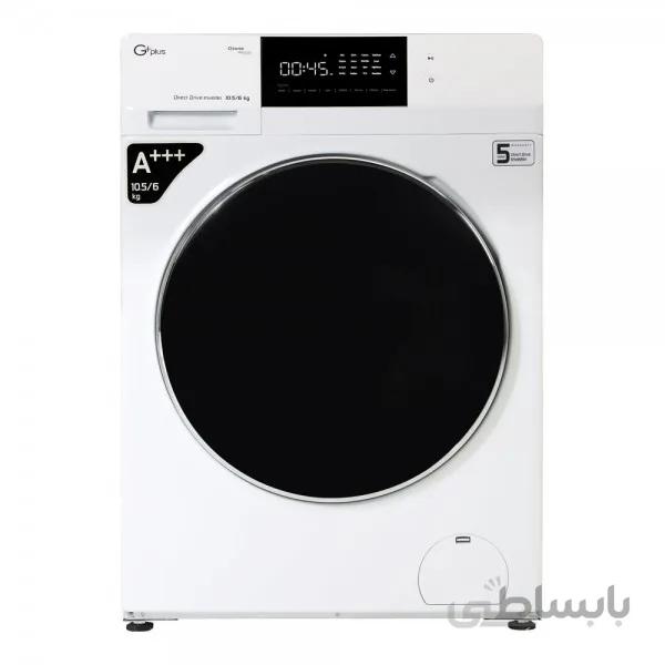 ماشین لباسشویی جی پلاس مدل GWM-KD1049 ا G Plus GWM-KD1049W Washing Machine 10.5KG
