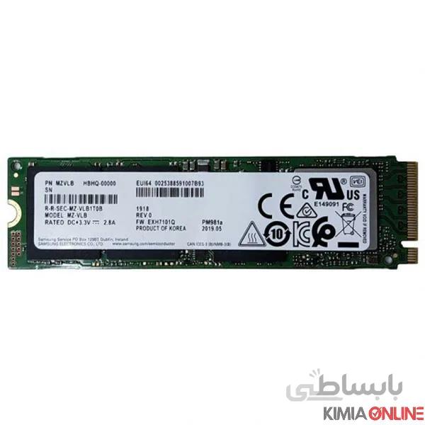 SSD SAMSUNG MZ-VLB256B PM981a 256GB M.2 PCIe Gen3 x 4 Drive ا حافظه اس اس دی سامسونگ مدل پی ام 981 ای با ظرفیت 256 گیگابایت