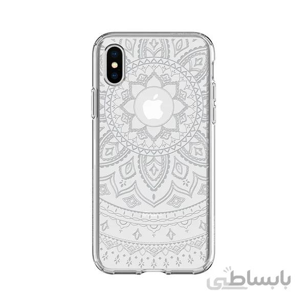 قاب محافظ اسپیگن آیفون Spigen Liquid Crystal Shine Case Apple iPhone X ا Spigen Liquid Crystal Shine Case Apple iPhone X