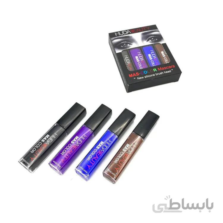 ریمل رنگی هدی بیوتی پک 4 عددی