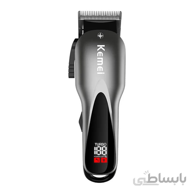 ماشین اصلاح موی سر و صورت کیمی مدل KM 1929 ا Kemei KM-1929 Rechargeable Professional Hair Electric Clipper