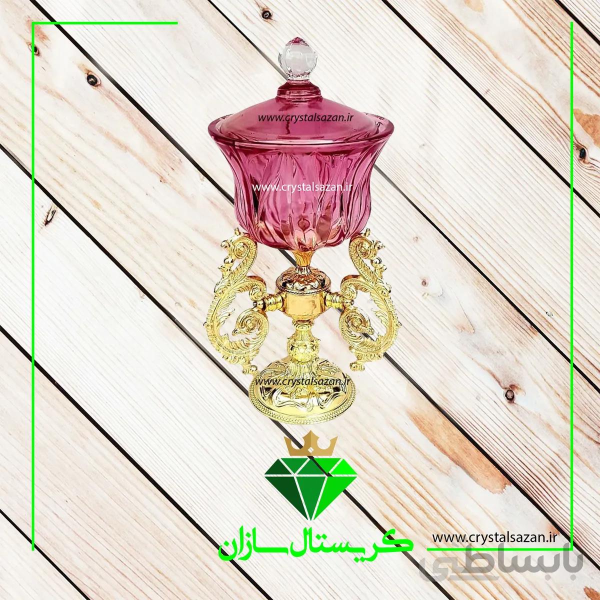 شکلات خوری کریستال سازان مدل نیل کد K1166