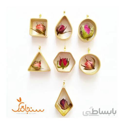 فریم گردنی بیکفهی برنجی(عمق ۱سانت)