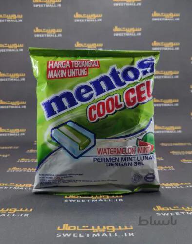 ژل خنک کننده و خوشبو کننده دهان منتوس 100 گرم mentos-هندوانه نعنا