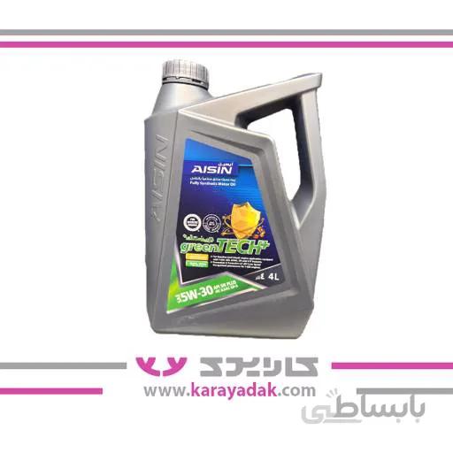روغن 5w30 آیسین 4لیتری SN
