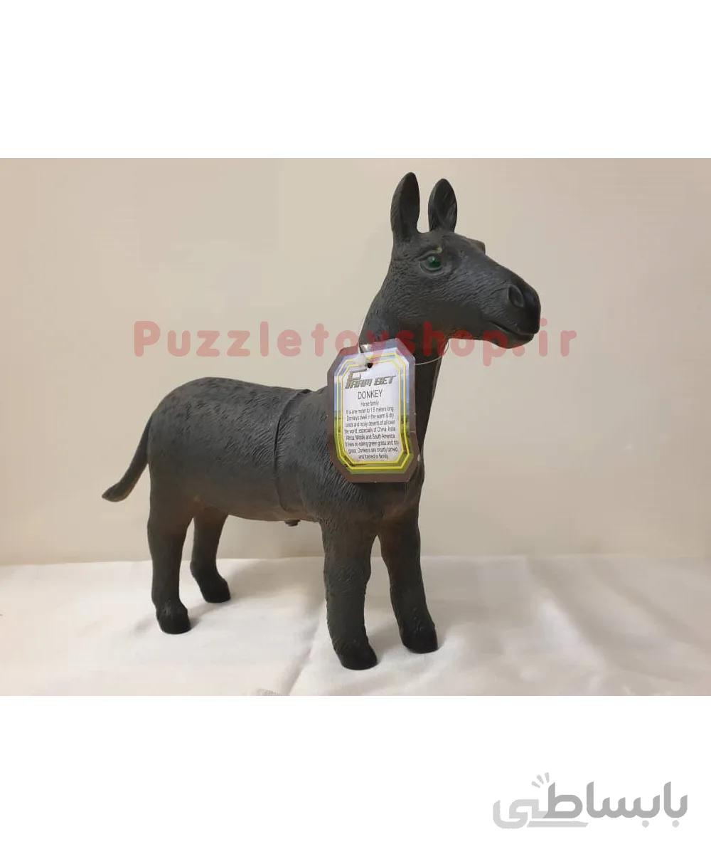 فیگور الاغ طوسی سیاه موزیکال