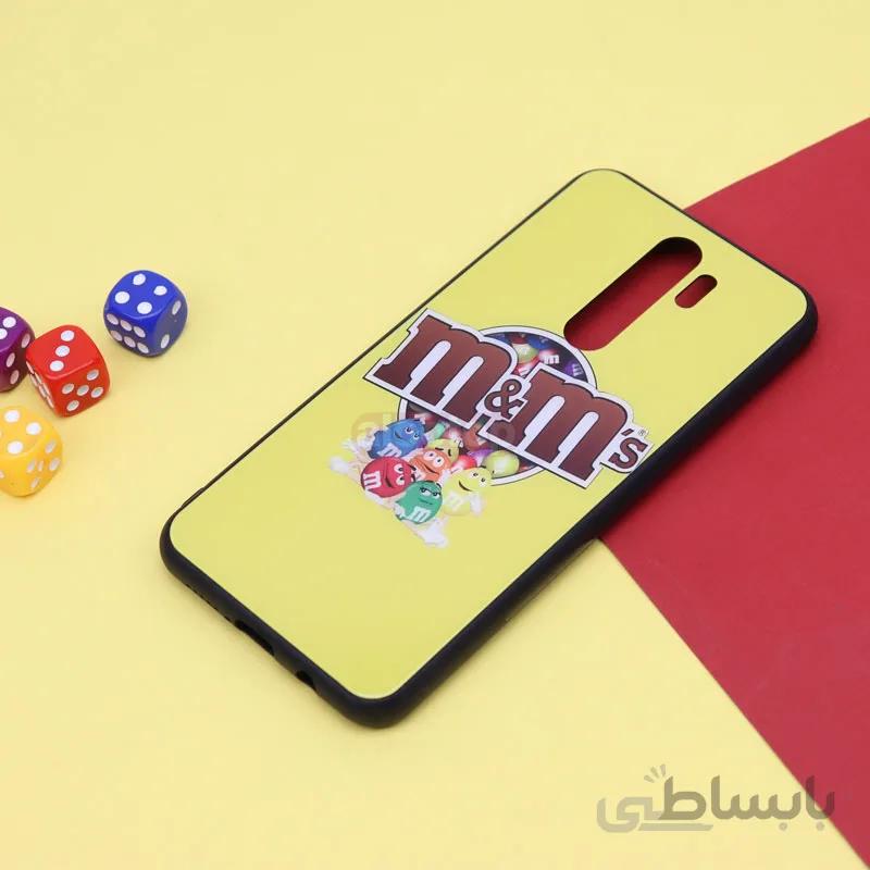 قاب پشت گلسی شیائومی Redmi Note 8 Pro طرح شکلات m&m