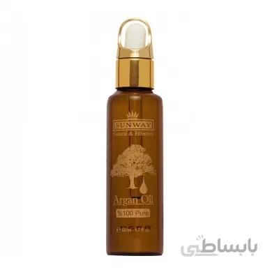 روغن آرگان نرم کننده موی سر سان وی 50 میلی لیتر ا SUNWAY Argan Oil