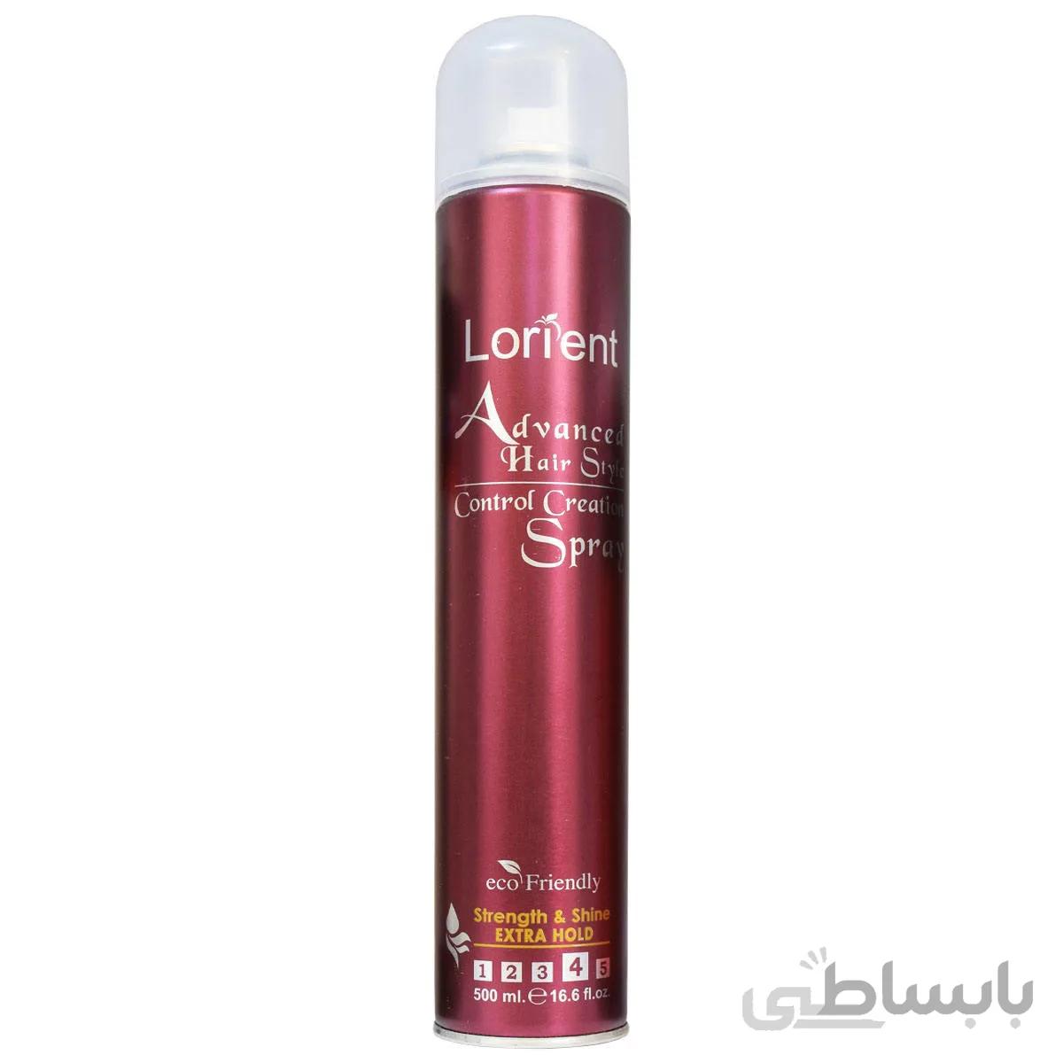 اسپری حالت دهنده مو لورینت مدل ADVANCED حجم 500 میلی لیتر ا Lorient hair conditioner ADVANCED model volume 500 ml