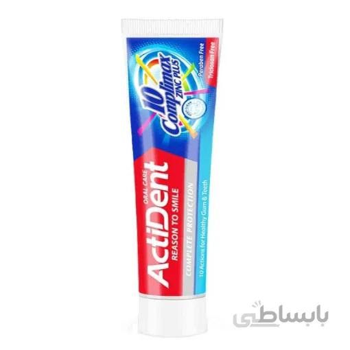 خمیر دندان 10 کامپلیمکس اکتیدنت حجم 130 میل ا Toothpaste 10 Complimax Actident