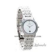 ساعت مچی ویولت زنانه کلاسیک گرد فلزی استیل صفحه سفید کد 0419L