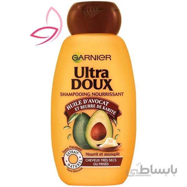 شامپو مغذی آووکادو گارنیه Garnier Ultra Doux Avocado حجم۷۰۰ میلی لیتر