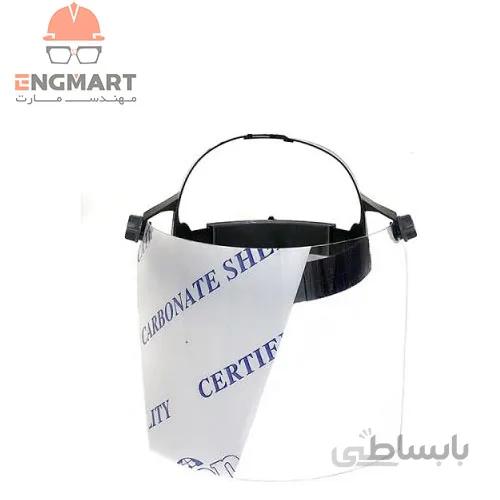 شیلد ایمنی محافظ صورت بند دار هترمن Hatterman