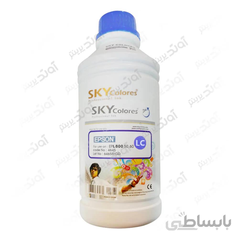 جوهر پرینتر اپسون رنگ آبی روشن Epson Sky Colors 1Liter
