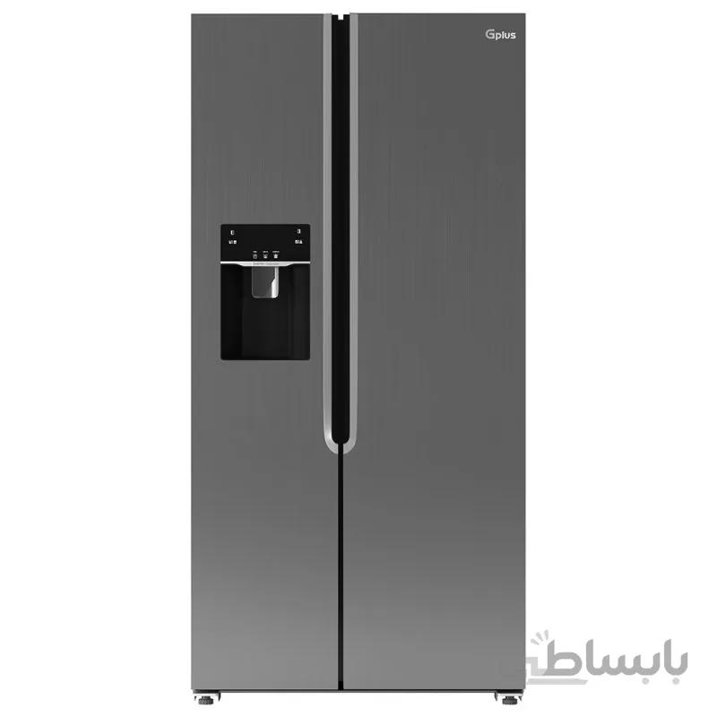 یخچال فریزر ساید بای ساید جی پلاس مدل GSS-M7620W ا GPLUS SIDE BY SIDE REFRIGERATOR GSS-M7620W