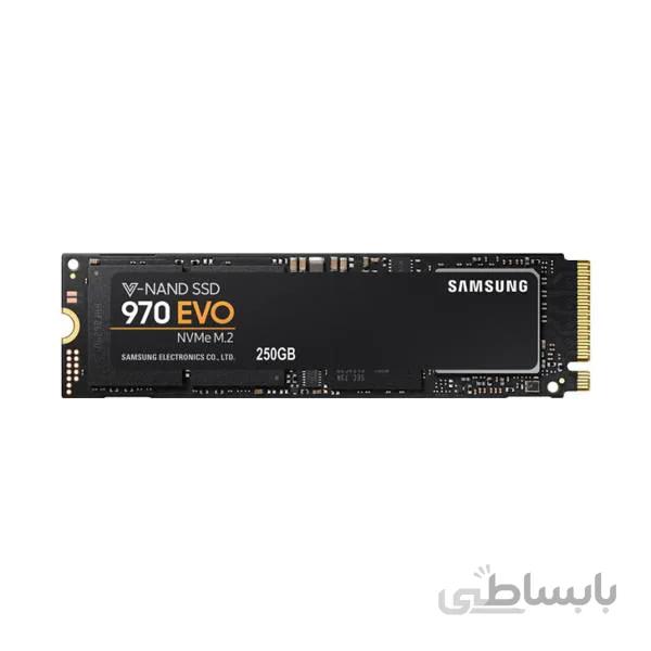 حافظه SSD سامسونگ 970 EVO ظرفیت 250 گیگابایت ا Samsung 970 EVO 250GB M.2 2280 SSD