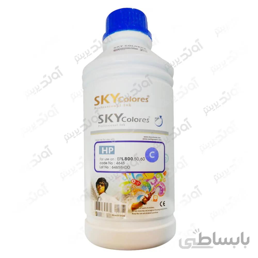 جوهر پرینتر اچ پی رنگ آبی HP Sky Colors 1Liter