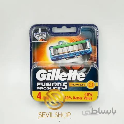 یدک ژیلت فیوژن پاور 4 عددی
