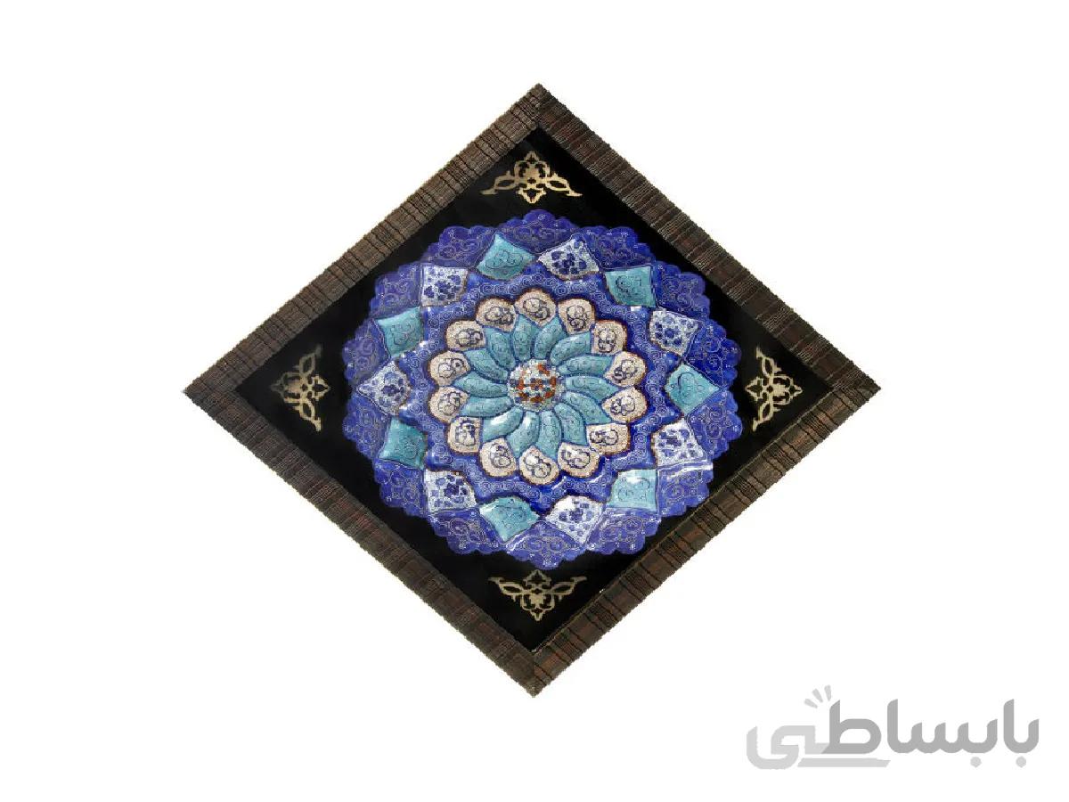 قاب بشقاب 30سانتی میناکاری