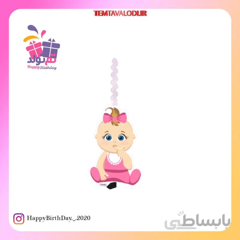 شمع عروسکی بیبی دختر