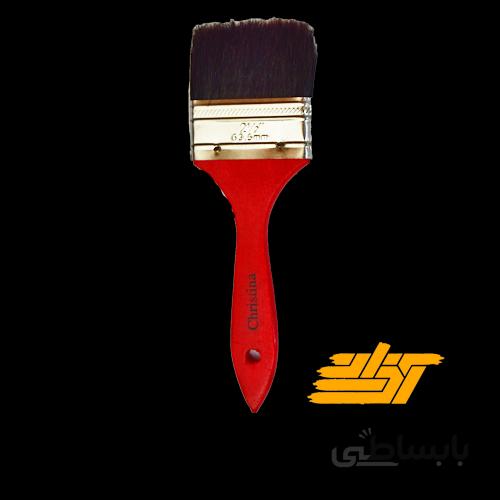 قلم مو نقاشی چینی دسته قرمز کریستینا