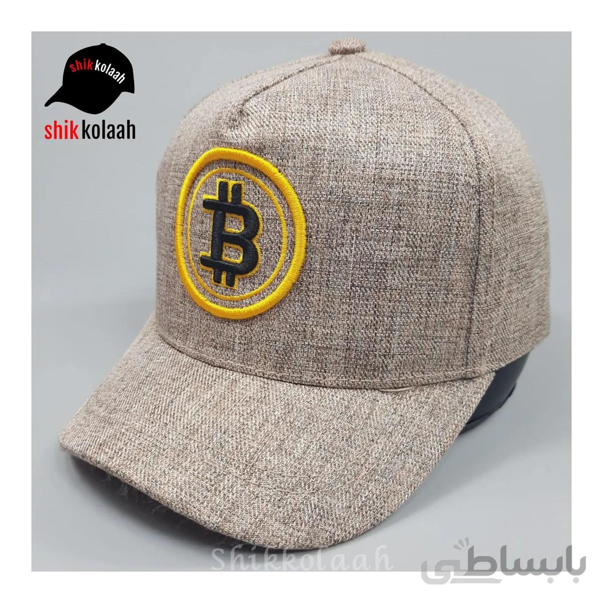 کلاه بیسبالی نقاب کوتاه BITCOIN - کد 1176