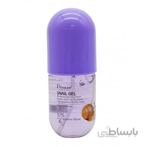 ژل ویتامینه و آبرسان دیسار حلزون (disaar snail gel) حجم ۲۸۰ml