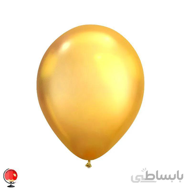 بادکنک طلایی سایز 6 اینچ
