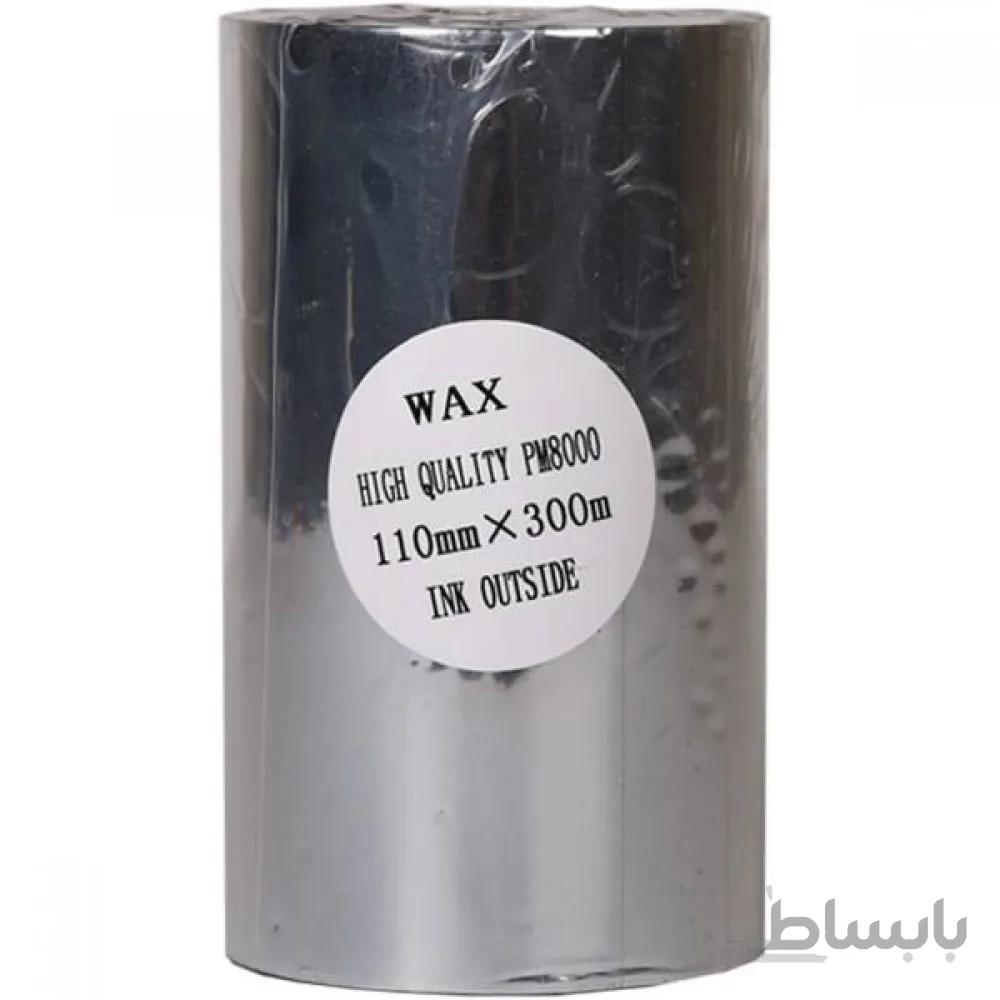 ریبون پرینتر لیبل زن NP مدل Wax 110mm x 300m