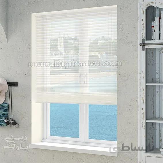 پرده پلیسه نخی مدل Pansy 01