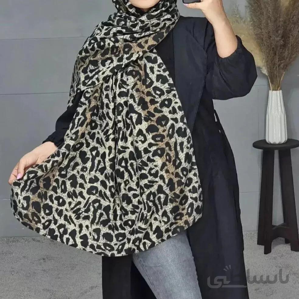 شال موهر پلنگی طرح 1