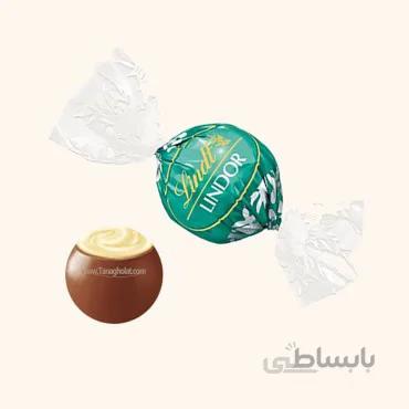 شکلات پذیرایی لینت لیندور توپی شیری نارگیل - 250 گرمی