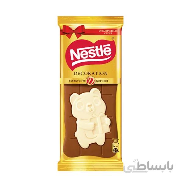 شکلات تخته ای نستله دکوریشن با طعم دارچین – Nestle Decoration