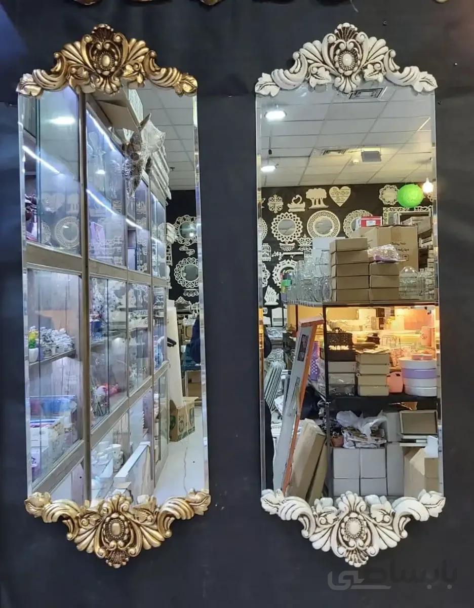 کد 6-356 آینه قدی بسیار مقاوم طرح میخک