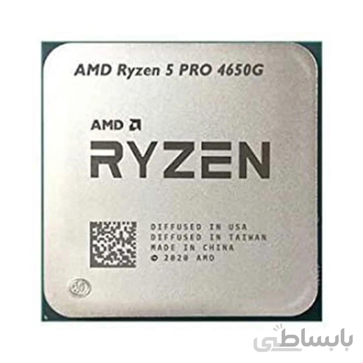 پردازنده مرکزی ای ام دی سری RYZEN 5 مدل 4650G TRY