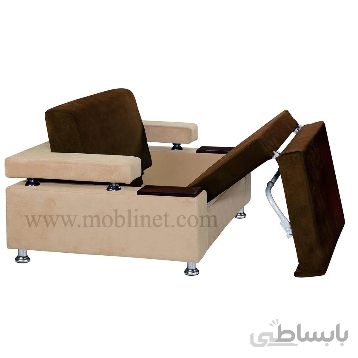 مبل تختخواب شو یک نفره لالوسکی عرض 100