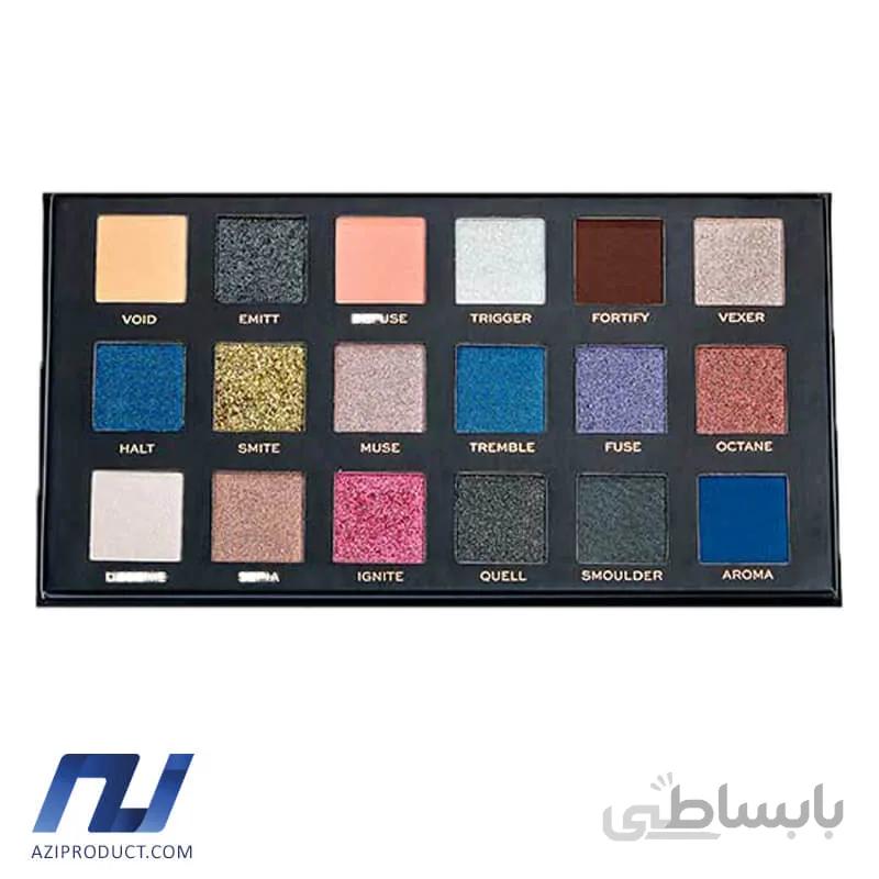پالت سایه چشم 18 رنگ رولوشن مدل New Neutral
