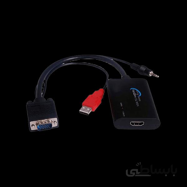 مبدل VGA به HDMI + صدا (فرانت-Faranet)