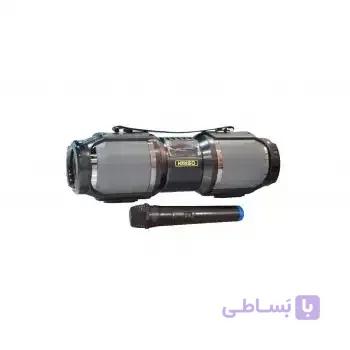 اسپیکر بلوتوث شارژی رم و فلش KIMISO T1S+میکروفن بیسیم
