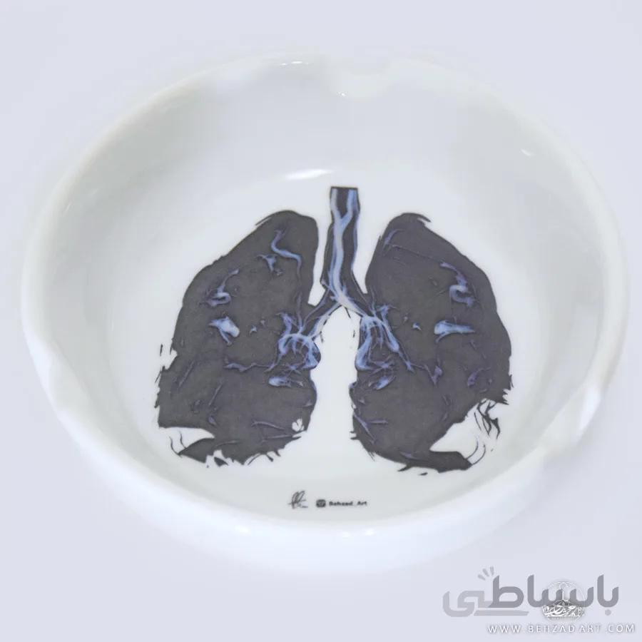 زیرسیگاری طرح دودکش