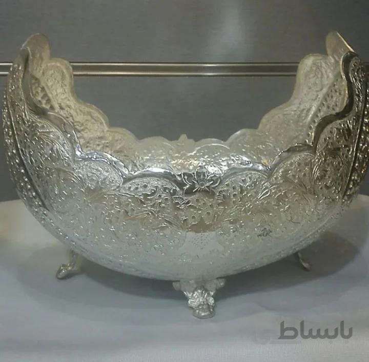 کشکول درویشی نقره نما کد ۱۰۱۱۲۸