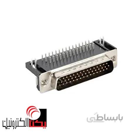 دی کانکتور روبردی رایت انگل 3ردیفه نری 44 پین