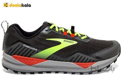 کفش کتانی اسپرت مردانه بروکس تریل رانینگ brooks cascadia 15 1103401D-076 ا Mens sneakers ketone shoes brooks-cascadia-15-1103401D-076